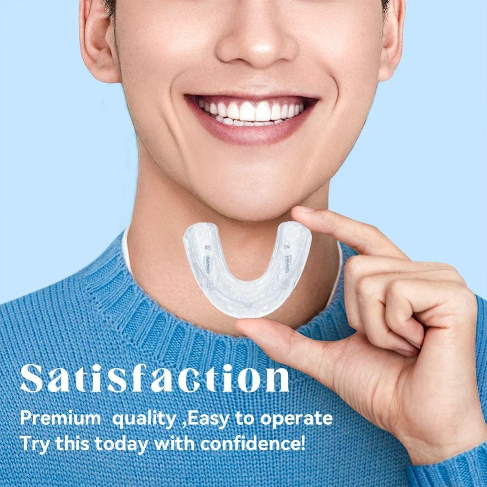 With Storage Box Anti-Snoring Mouthpiece Comfortable Snoring Mouth Guard Snoring Stopper