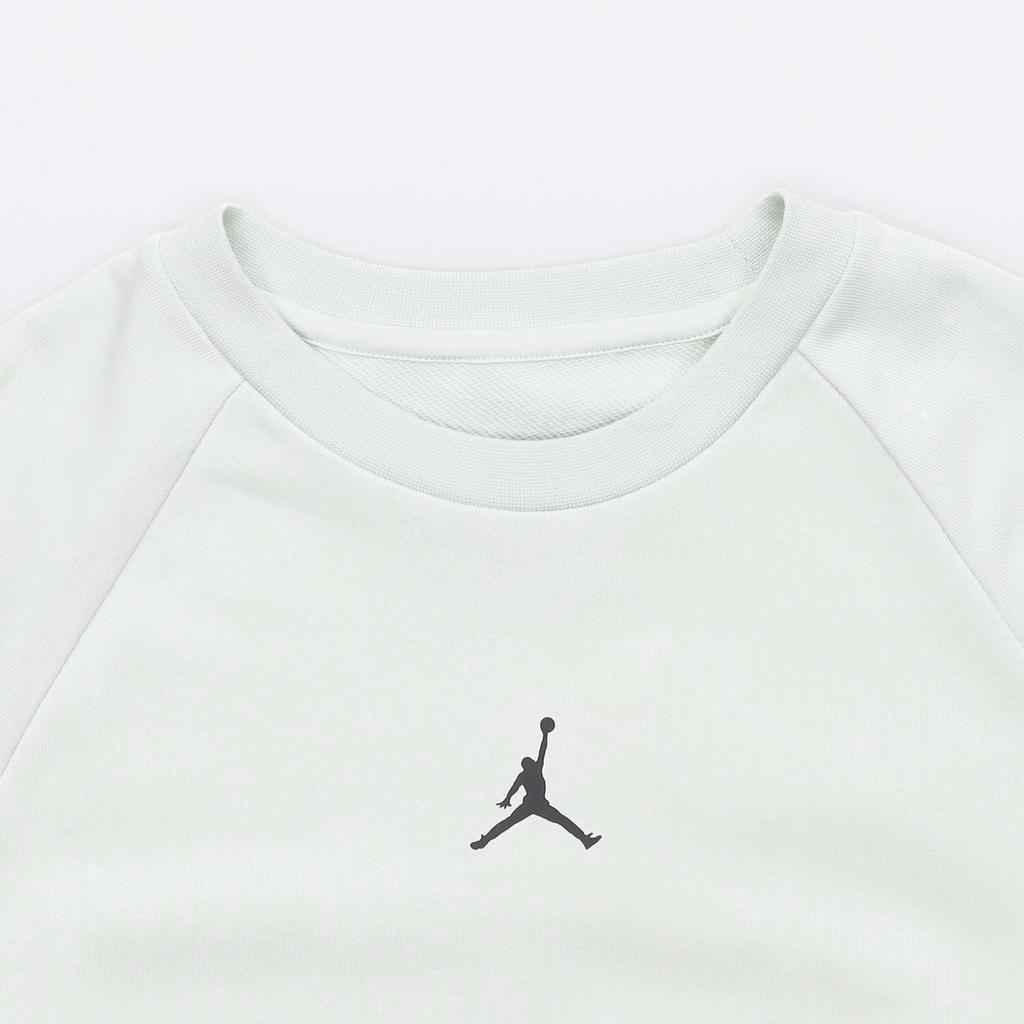 Jordan Dri-Fit Logo Crew Neck Pullover Sport Casual Sweatshirt Men Tops Sea-Glass-Blue DV1287-020