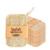 Natural Loofah Dishwashing Brush - Durable Non-Stick Pot Scrubber and Sponge for Kitchen Cleaning