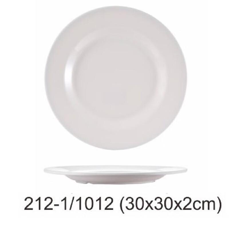 JieYaJie JYJ-1012 12-inch Melamine Dinner Plate