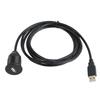 Single Port USB 2.0 Male To Female Cable 3.28ft Waterproof Data Transfer Plug and Play AUX Car