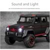 1/24 BENZ G500 4x4 Tyre Alloy Car Model Diecasts Metal Toy Off-road Vehicles Car Model High Simulation Sound and Light Kids Gifts