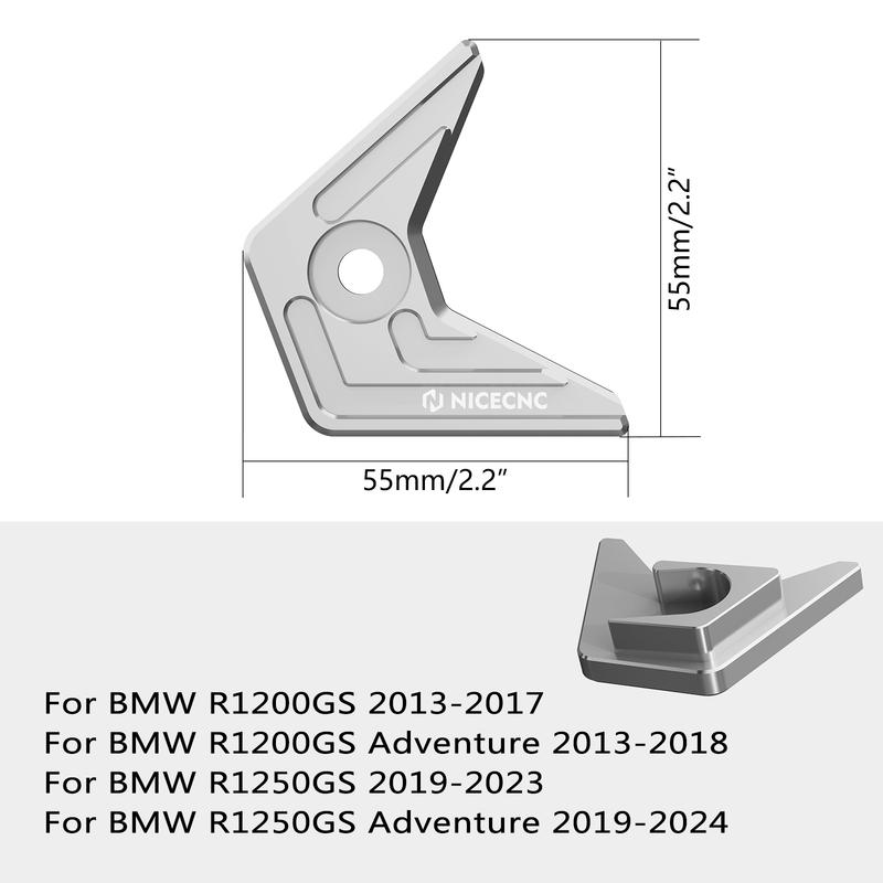 For 2013-2018 BMW R1200GS Adventure R1200GSA Front ABS Sensor Protector Cover for BMW R1250GS Adventure R1250GSA 2019-2023 2024