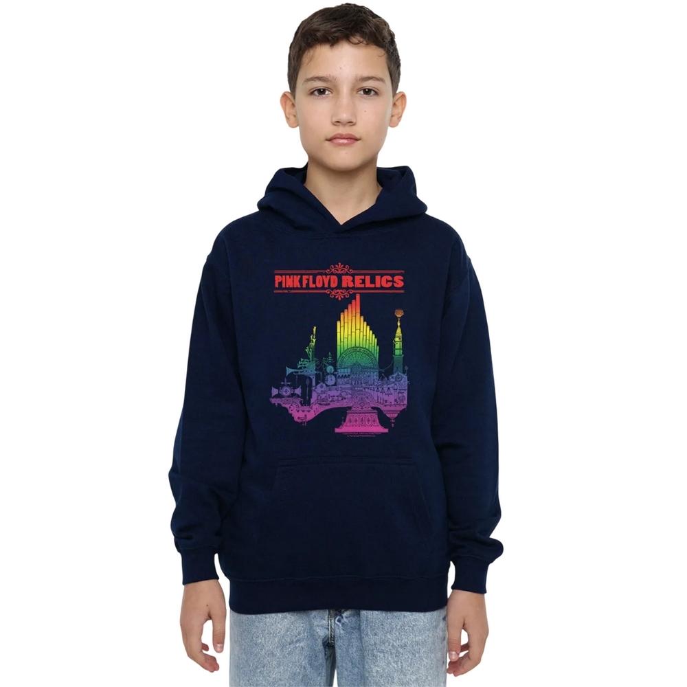 Pink Floyd Childrens/Kids Bright Relics Hoodie