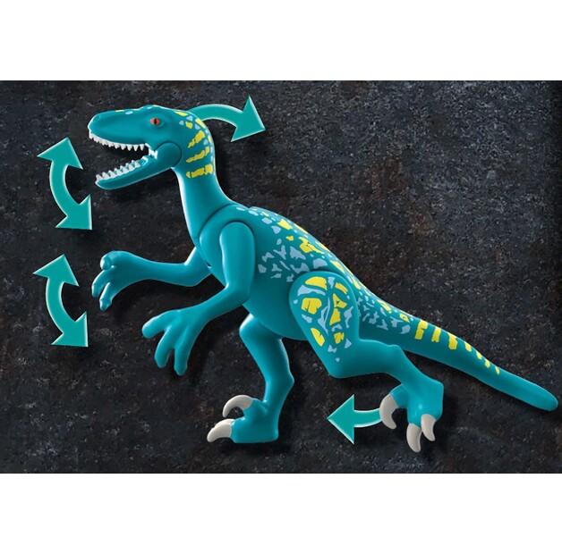 Конструктор Playmobil 70629 Dino Rise дядя Роб в бою