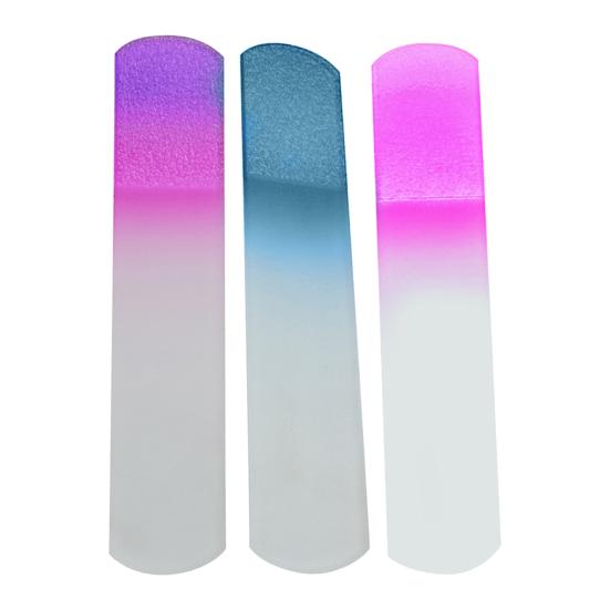 Foot File Gradient Color Tender Feet Dead-skin Remover Glass Foot Rasp Hard Skin Callus Remover Pedicure Tools Home Accessories