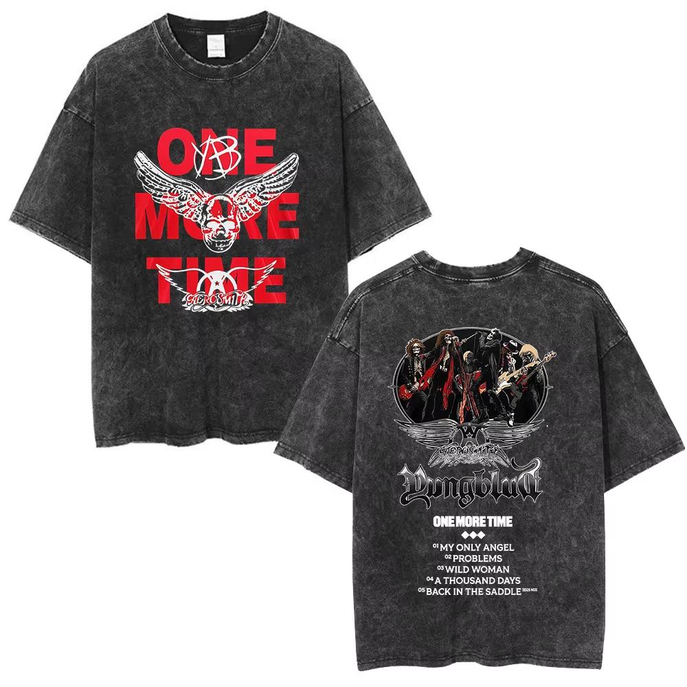 Washed Vintage Singer Yungblud IDOLS Album Merch Tshirt Men Women Clothing Fashion Short Sleeve Cotton Casual Oversized T Shirt