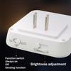 LED Night Lights EU/US Plug Motion Sensor Dimmable Cabinet Light for Baby Bedside Bedroom Corridor Wireless Night Lamp Lighting