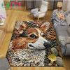 3D Lustige Kieselstein Dekor Teppich für Außenbalkon Garten Couchtisch Schlafzimmer Bereichsteppiche Küche Rutschfeste Fußmatte Teppich Geschenk