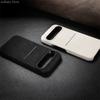 Lens Card Pocket Plain Matte Shockproof Fall Prevention Liquid Soft Phone Case For Google Pixel 8 9 A Pro XL Cover