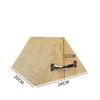Tragbarer dreieckiger Holz-Radkeil
