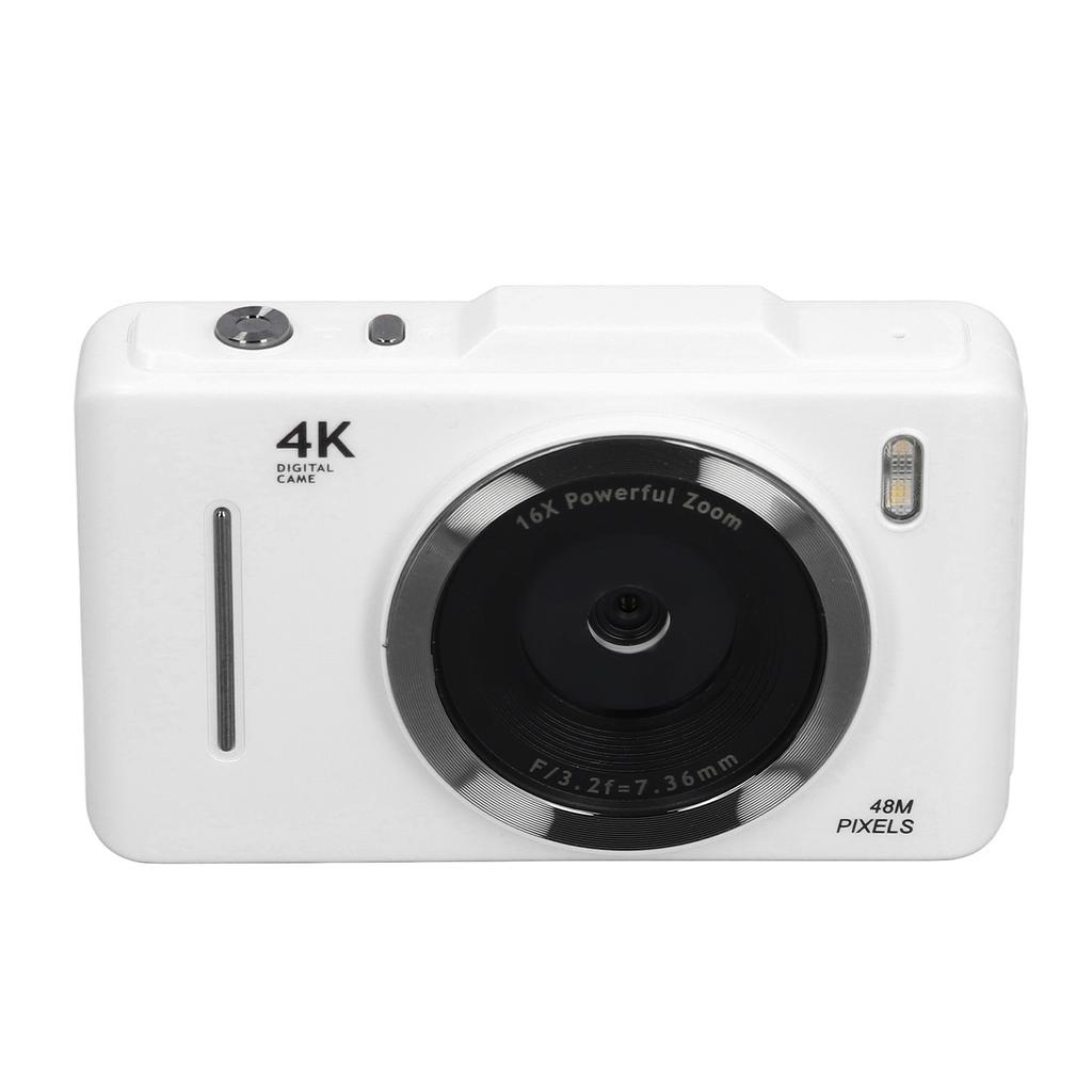 4K Digital Camera 48MP 2.8 Inch   HD Screen 16X Digital Zoom Auto  Portable   Video Camera for Travel  