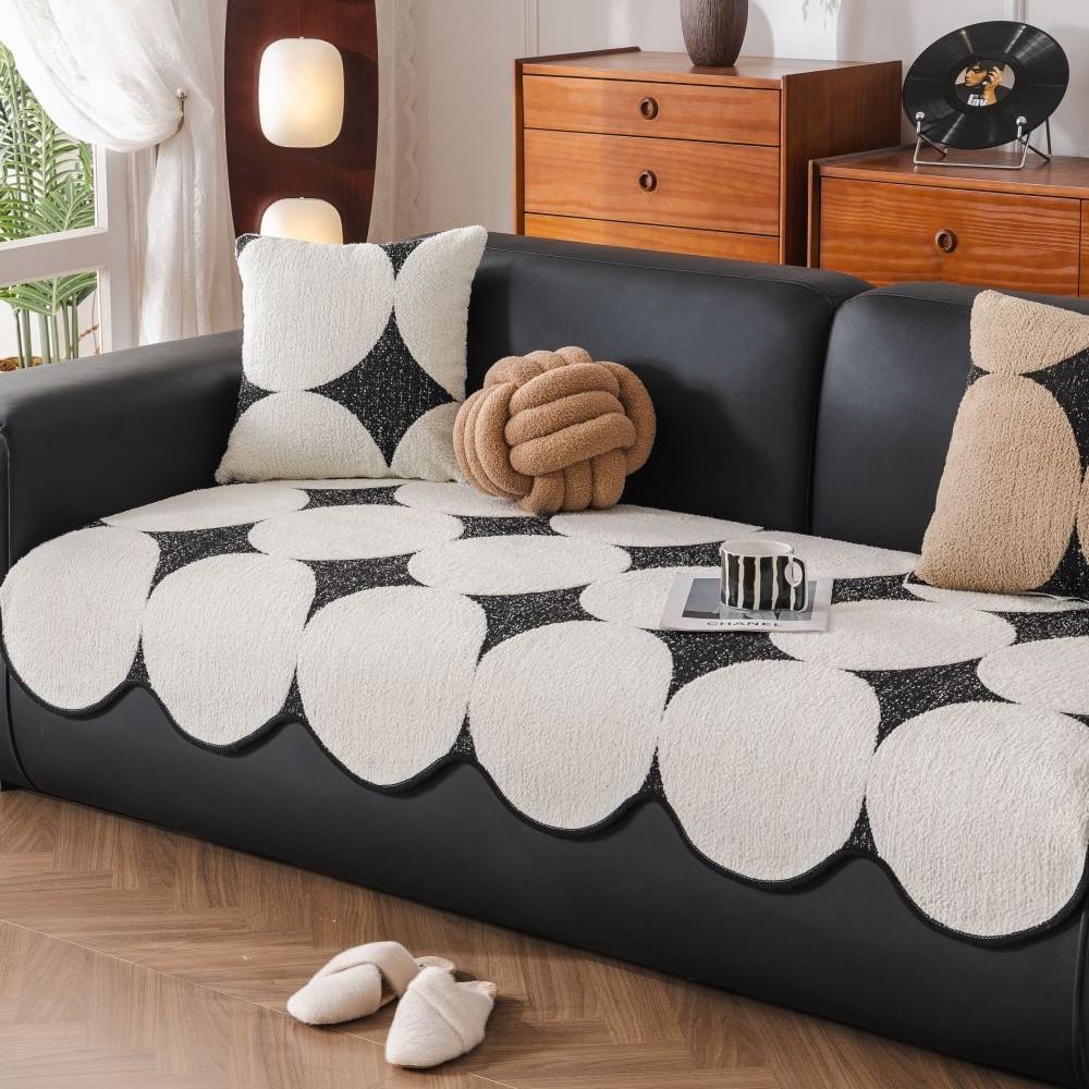 

Funda Диваны Ковры Чехлы для диванов Секционный диван Пушистый нескользящий диван Чехол Мебель Защитная подушка с неровностями Ковер 90x90