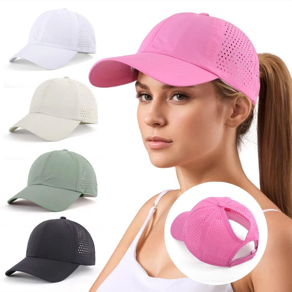 Quick-Drying Women‘s Baseball Caps Lightweight Sport Cap Unisex Peaked Cap Outdoor Sports