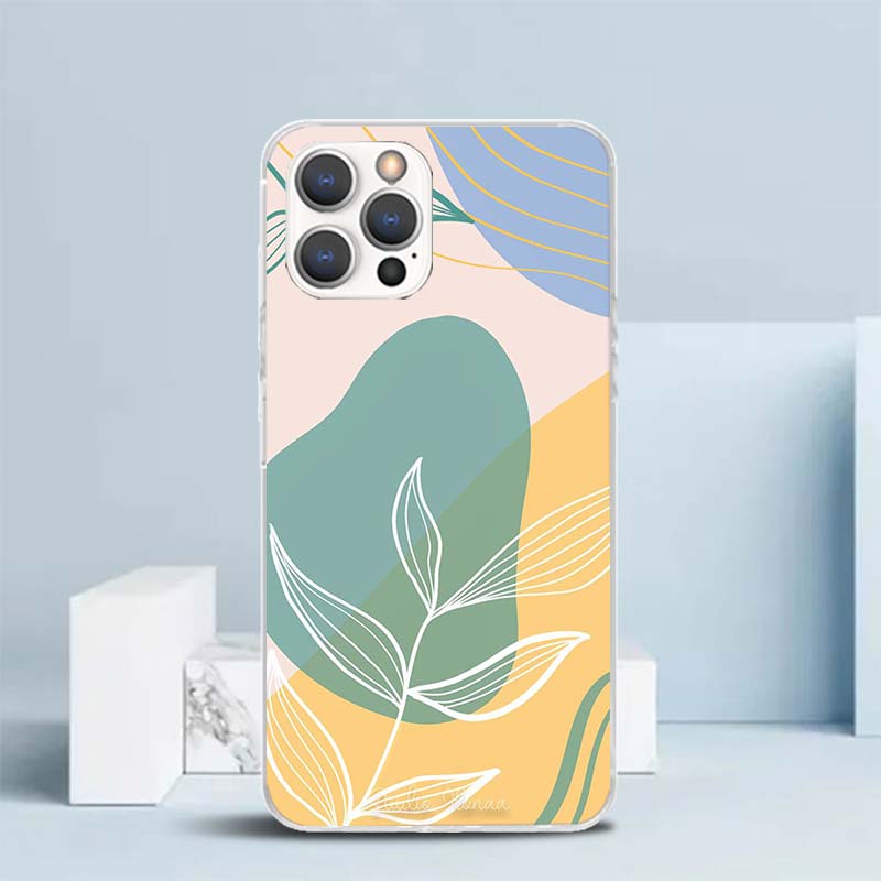 Abstract Women Face Line Soft Cover for iPhone 16 17 Air 15 14 Pro Max 16E Phone Case 13 Mini 12 11 7 SE 8 Print Pattern Fit Cas