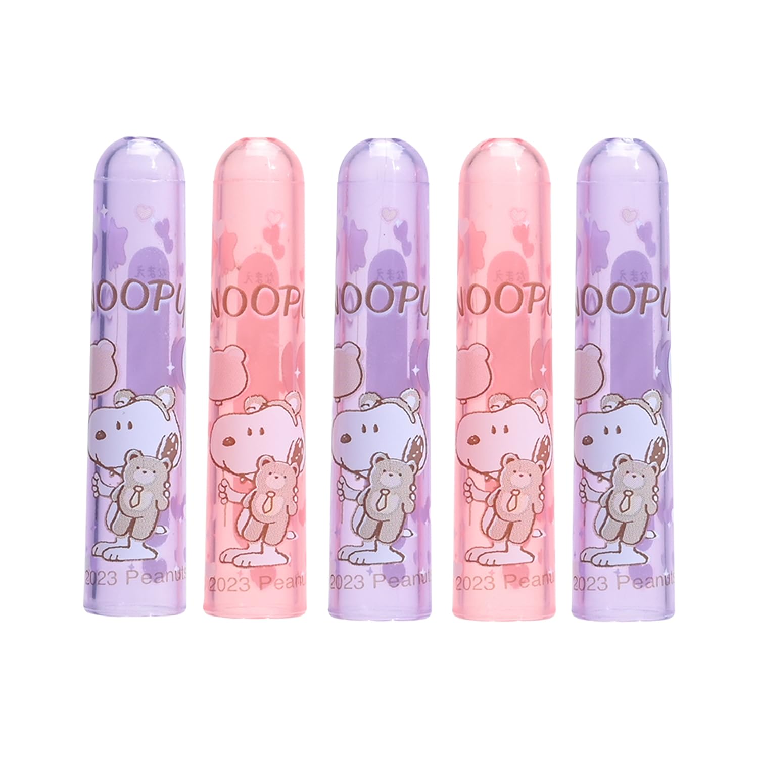 

Колпачки для карандашей Snoopy, набор из 5 штук, упаковка 10 штук, 639SQ-10P