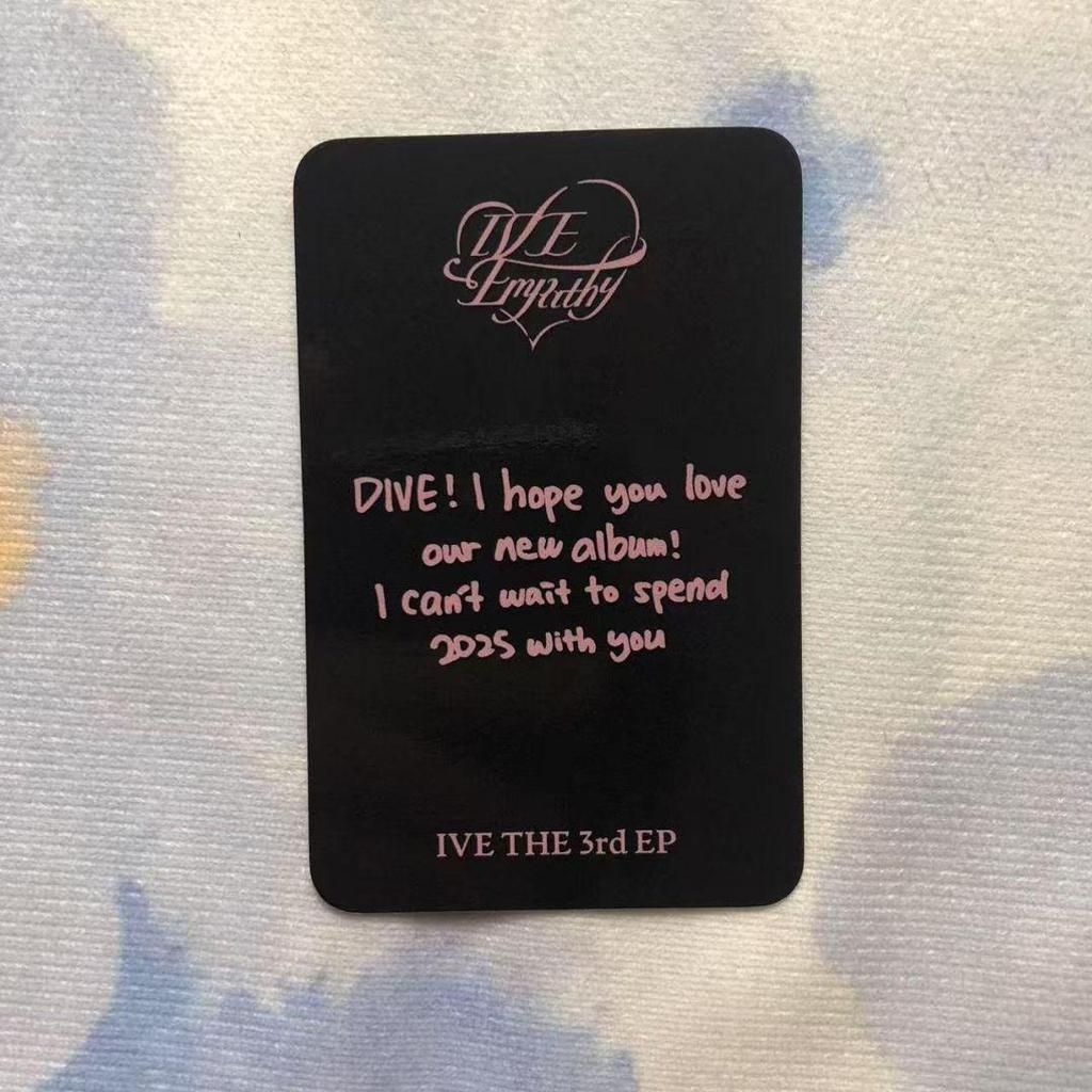 [USED] IVE Wonyoung empathy US limited trading card