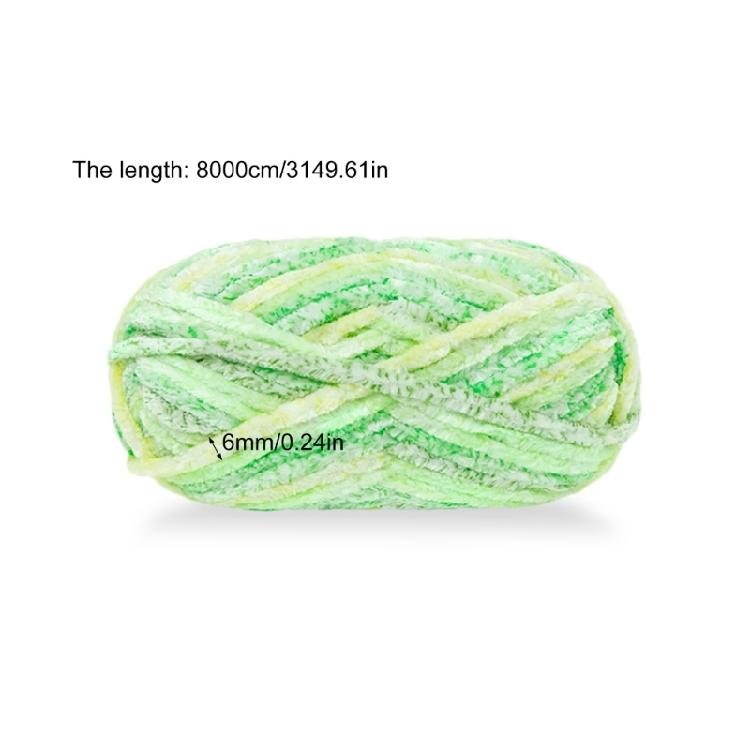 100g Crochet Yarn Crochet Yarn 87.5yard Baby Blanket Yarn for Knitting Crocheting Blanket 6mm Wide Soft Knitting Yarn