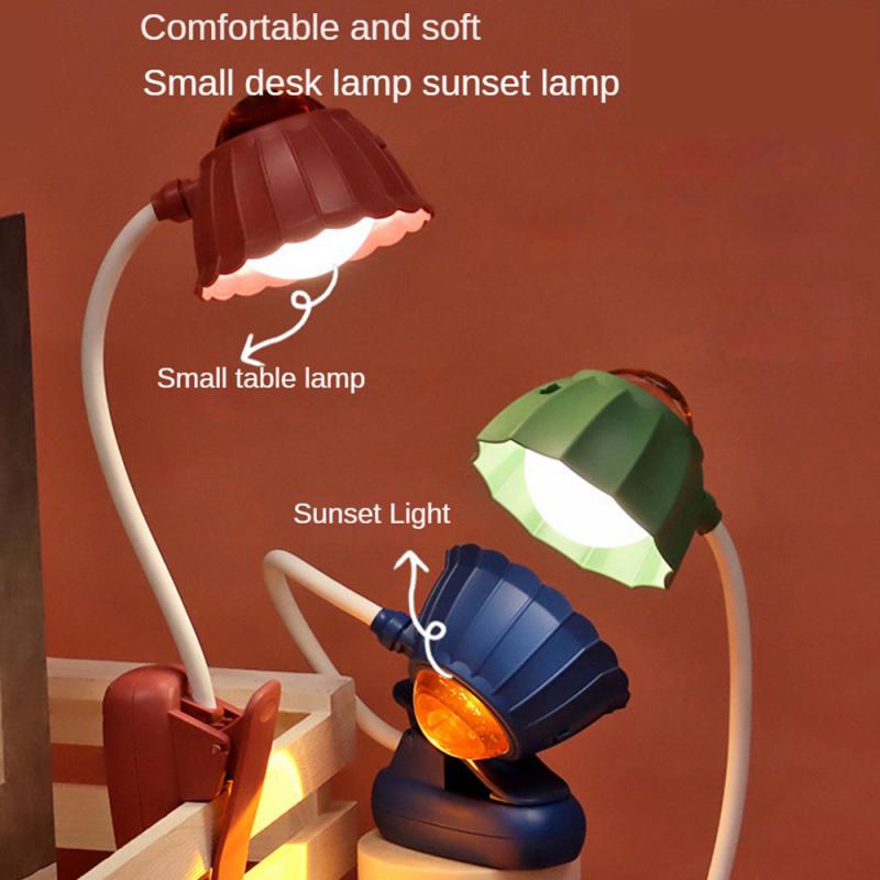 USB Rechargeable Clip- Book Light Book Lamp Adjustable Brightness Reading Lamp for Kids Sleep Aid Lights for Kindle