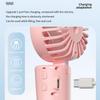 Mini Handheld cooling fan USB rechargeable humidifier fans Mini air conditioner fan Outdoor Office Camping Travel mist cooler