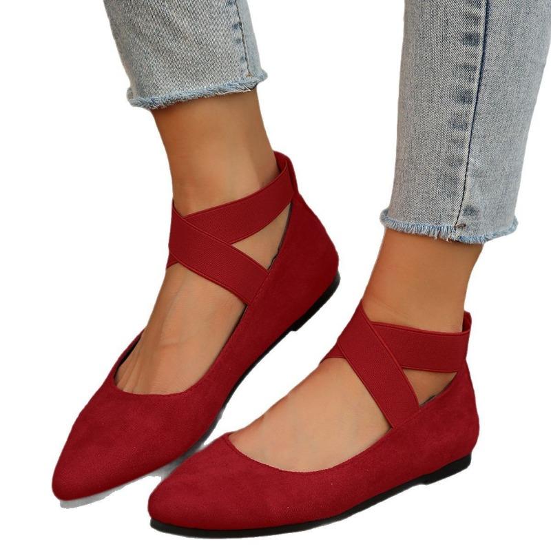 New casual shoes women's summer new foot cover Doudou women's shoes