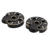 2pcs Portal Cover Plates Brass Portal Covers Weights for Capra for SCX10 III 1/10 RC Crawler Car Fro