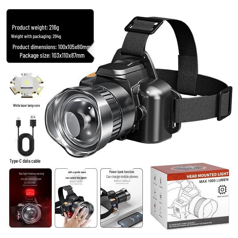 

UOSULED S680 Rechargeable LED Headlamp