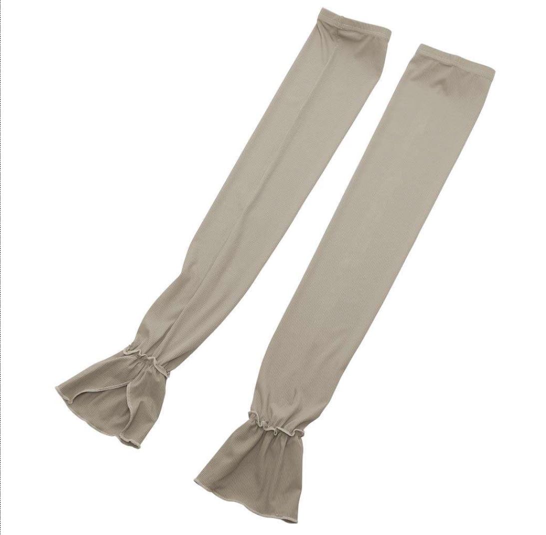 

Cojit Стильный многослойный закрывает тыльную сторону кисти PRECIOUSUV Cool Rib Многослойный рукав Мокко-серый - вид, идеально, Покрытие,