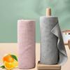 Absorbent Tableware Cleaning Towel Thickened Non-woven Cleaning Towels Microfiber Towel  Kitchen