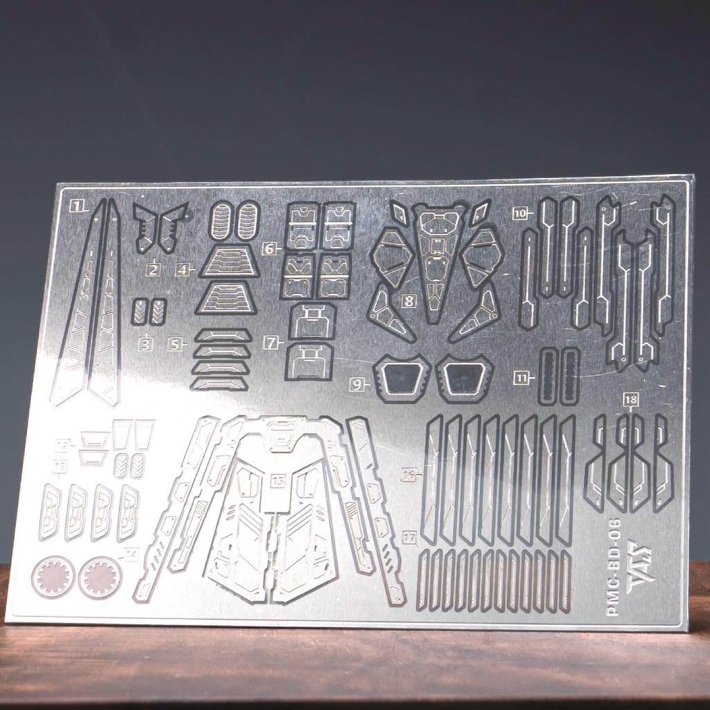 TAS High-Quality Metal Parts for HG, RG, EG, MG, MGSD, and PG Robots, Detail-Up Modifications (for MGSD Freedom Gundam)