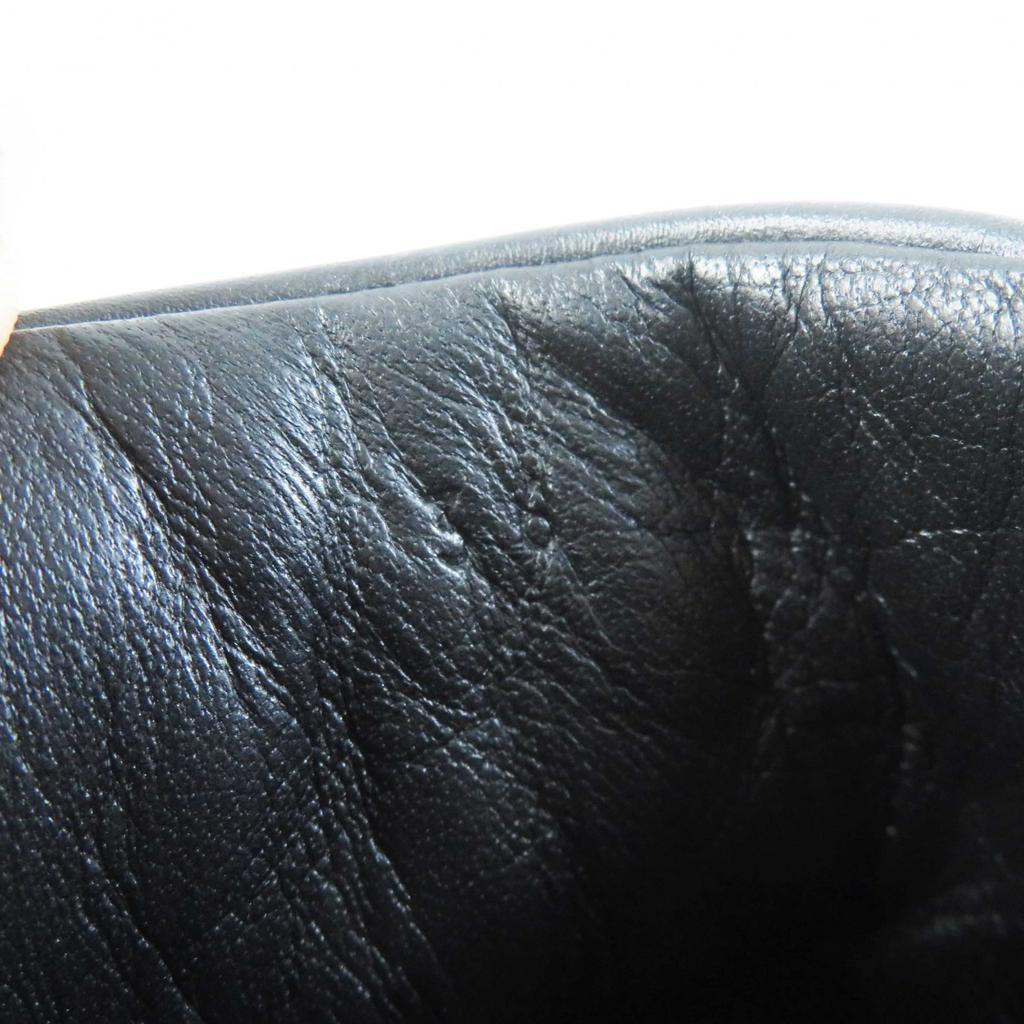 Excellent HERMES High cut sneakers Daydream black leather Women 36 RG222183Z Used