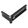 L Shaped Quick Release Plate Professional Adjustable Angle Aluminum Alloy Camera L Bracket for DSLR Cameras Photography