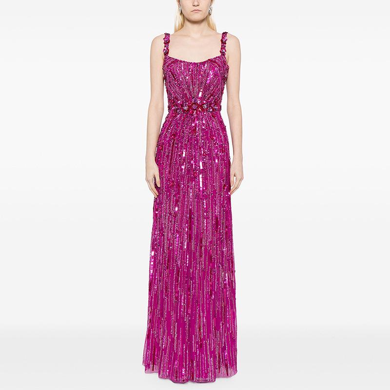 Elegant 2026 Grand Banquet Gown with Luxurious Beading & Sequins