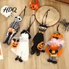 Lightweight School Bag Charms Halloween Ghost Pumpkin Hanging Ornament Car Rearview Mirror Pendant Cute Reusable Festive Props Keychain Charm