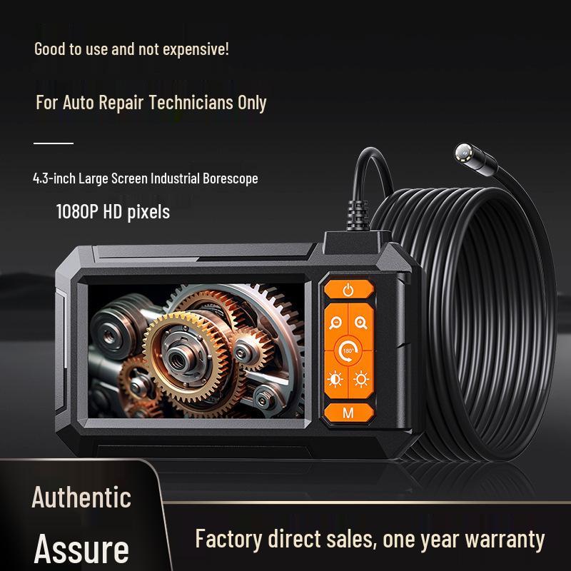 HD Industrial Endoscope Camera for Sewer and Engine Inspection Camera 8mm 2M