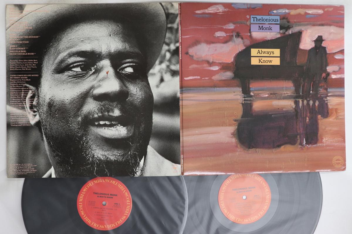 

LP Пластинка THELONIOUS MONK - Always Know JG35720 COLUMBIA 1979 US Джаз Б/У