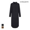 MAREMONTE Slit Collar Dress_M228Mop52S0