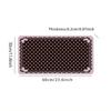 Pink Black Lace Polka Dot Large Gaming Mouse Pad XXL Extended Desk Mat Coquette Decor