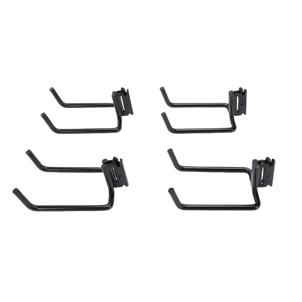 4PCS Heavy Duty Shovel E Track Hook Enclosed Design Multifunctional Steel E Track J Hook for Truck