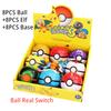 Ungiftige Lustige Freude Pokemon Spielzeug 8 Stück/Set Elf 2-3cm Anime Action 7cm Pokeball Figuren Monster Spielzeug Modell Puppen Kinder Weihnachtsgeschenk