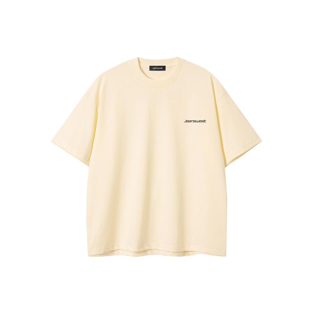 JEANSWEST T-Shirts Unisex Crew Neck Moderate Straight Fit EW-41-17301B