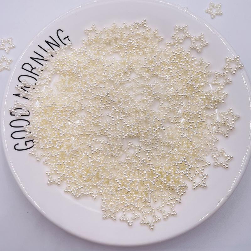 Pearl Bow Star Heart Patch for DIY Hair Accessories & Ornaments
