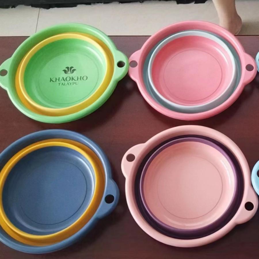 Portable Folding Wash Basin for Kitchen, Dorm, and Infant Care