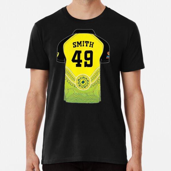 

Steve Smith - Batsman - Australian Cricket P S to 5XL Made in the AU/USA T-Shirt 4XL