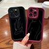 Ae79 Femme Framed Black Art Protective Phone Cases for Xiaomi Poco X5 M6 Redmi Note 13 12 11 Pro 13C 12C A3 9 10 12S Angel Eyes TPU Back Cover
