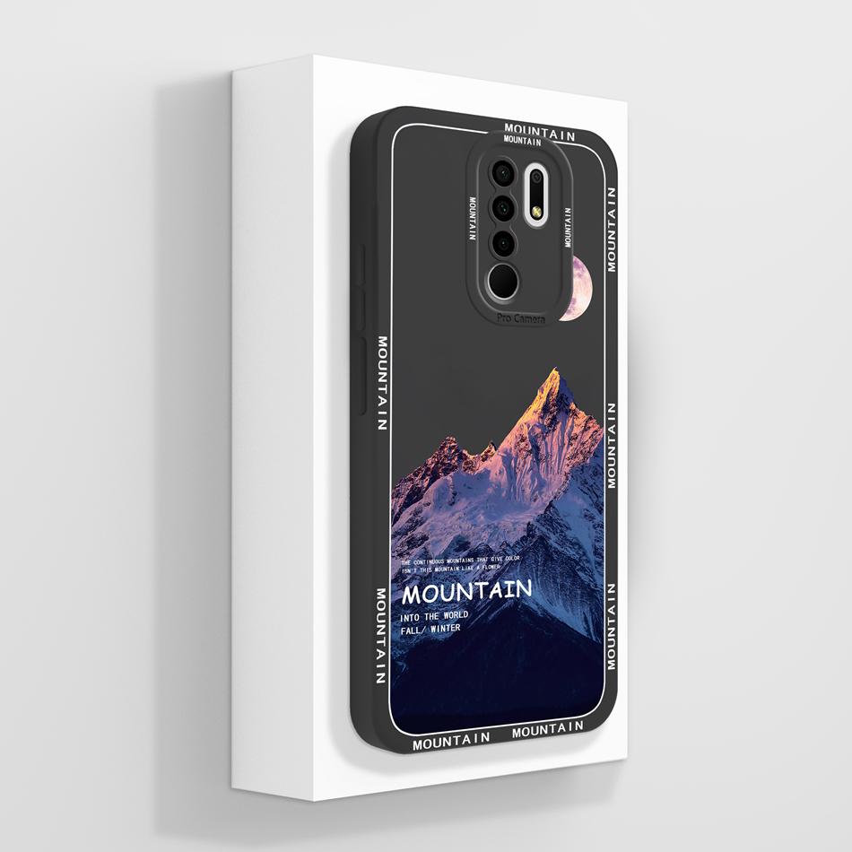 For Redmi 9 9A 9C 9T Case Cute Panda Soft Liquid Silicone Phone Housing For Xiaomi Redmi9 Power High Quality Durable Back Cover