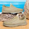 Fashion New Fashion Men Casual Breathable Walking Shoes Flat Designer Antiskid Loafers Classic Hollow Out Soft Bottom Outdoor Sneakers