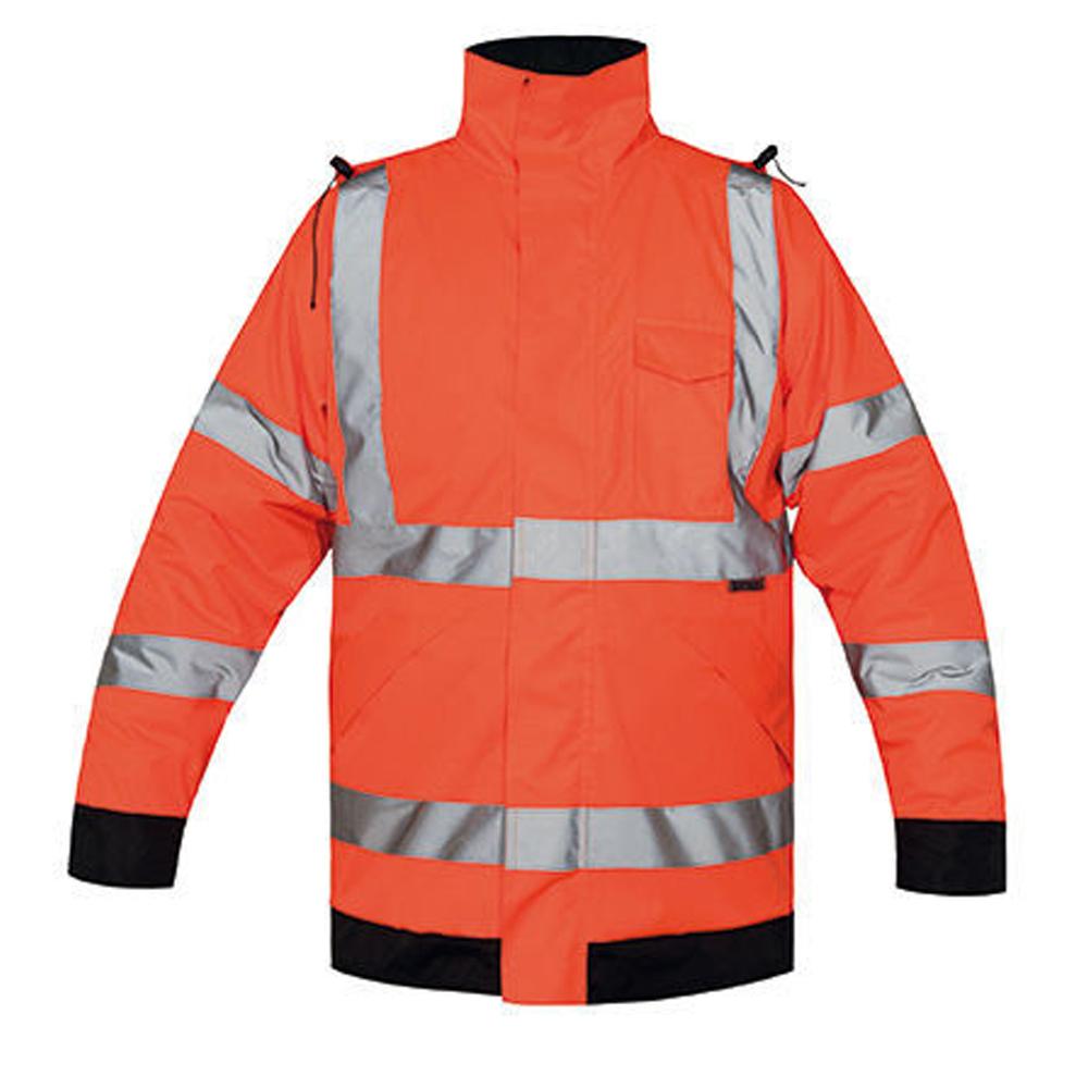Korntex Mens Tampere Rain High-Vis Jacket
