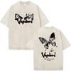 Vintage Washed Vagabond Anime Graphic T Shirts Japanese Miyamoto Musashi Harajuku Clothing T-shirt Men Women Short Sleeve Tshirt