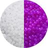20g/bag 8mm Acrylic Beads Can Change Color Under UV Light DIY Bracelet Necklace Earrings Jewelry Accessories